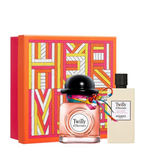 hermes women's fragrance gift set|hermes twilly d'hermes gift set.